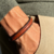 Crivellaro-Bracelet-croco-MarronClair-Poignet