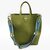 Crivellaro cabas cuir vert