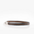 Crivellaro bracelet fin cuir couture sellier 1 tour Orange V1