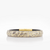 318 V2 Crivellaro Bracelet croco gris or
