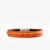 383 Crivellaro bracelet croco orange couture blanche