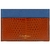 Crivellaro-portes-cartes-SLIM-Lezard-Marron-bleu-1