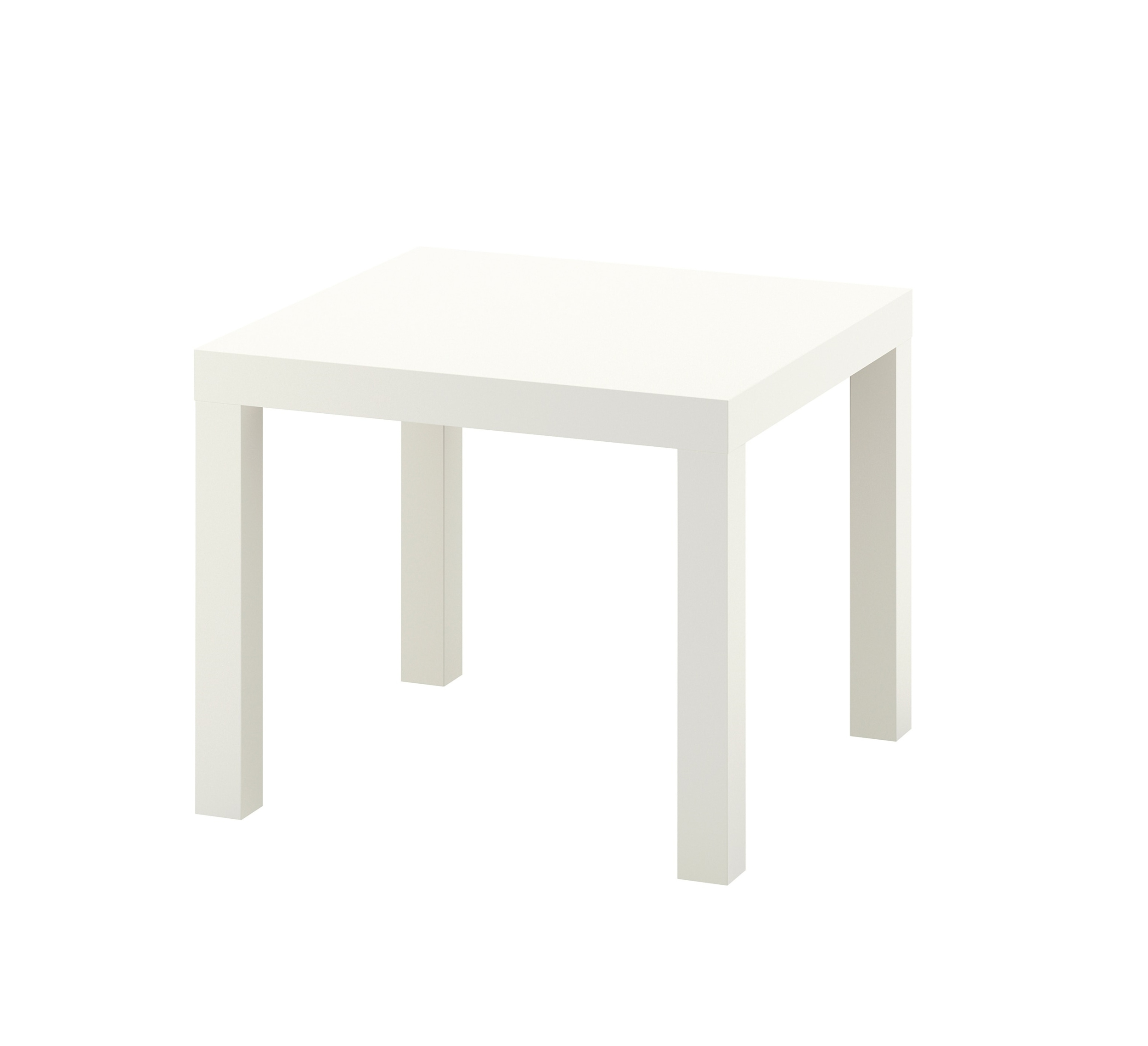 Table lack blanc