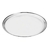 Plateau de service rond inox 31 cm