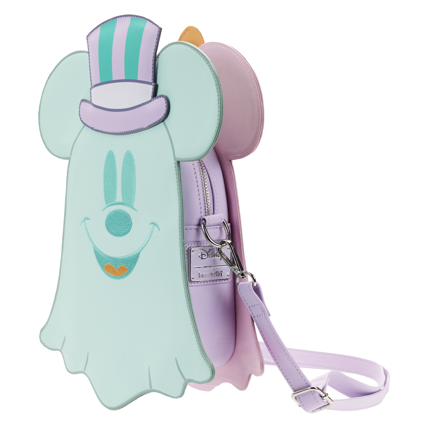 WDTB2641-LFDISNEYPASTELGHOSTMINNIEANDMICKEYGITDDOUBLESIDEDCROSSBODYBAG0026SIDE