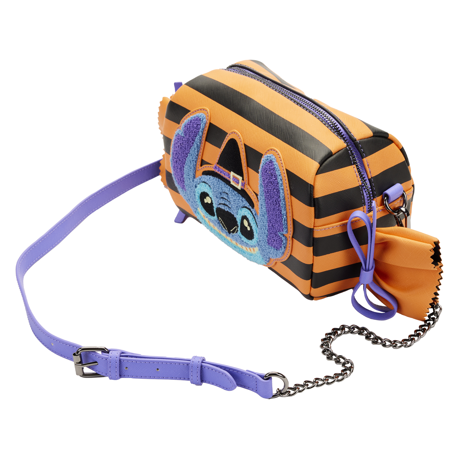 WDTB2639-LFDISNEYLILOANDSTITCHSTRIPEDHALLOWEENCANDYWRAPPERCROSSBODY0071QUARTER
