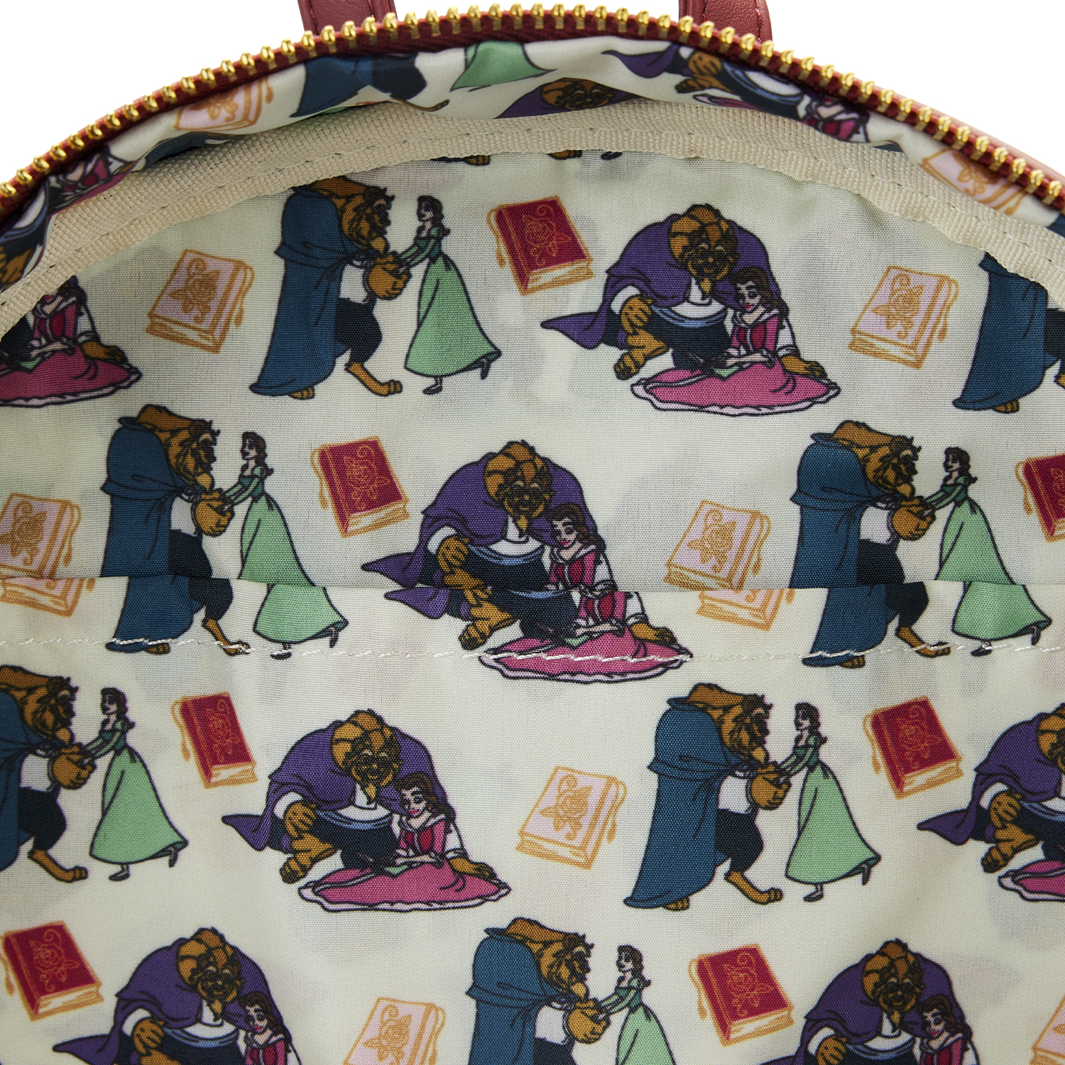 WDBK2792-LFDISNEYBEAUTYANDTHEBEASTLIBRARYSCENEMINIBACKPACK1579INSIDE