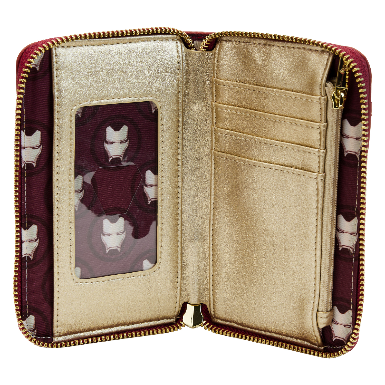 MVWA0193-LFMARVELIRONMAN15THANNIVERSARYCOSPLAYZIPAROUNDWALLET3552INSIDE
