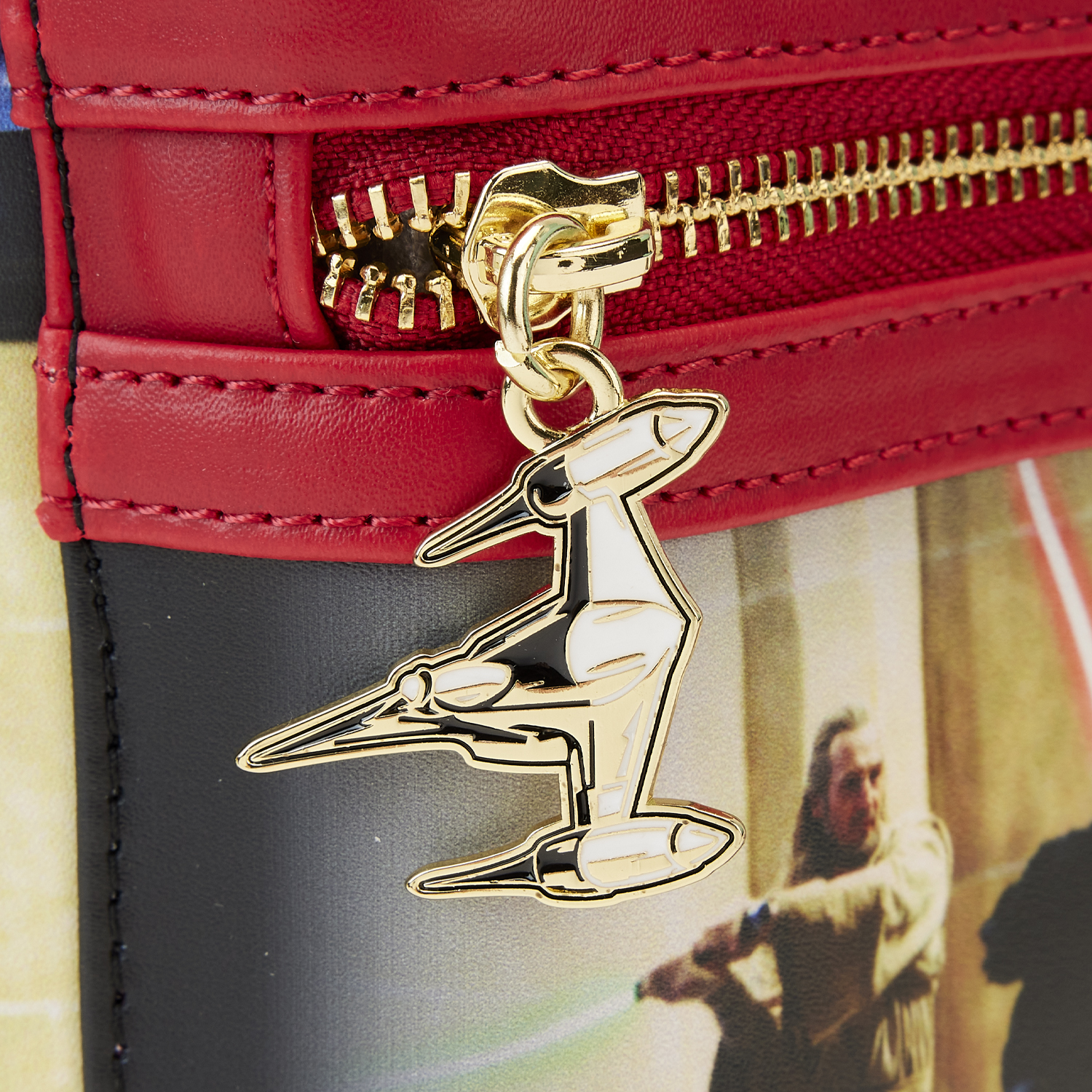 STBK0379-LFSTARWARSSCENESSERIESPHANTOMMENACEMINIBACKPACK0842ZIPPER