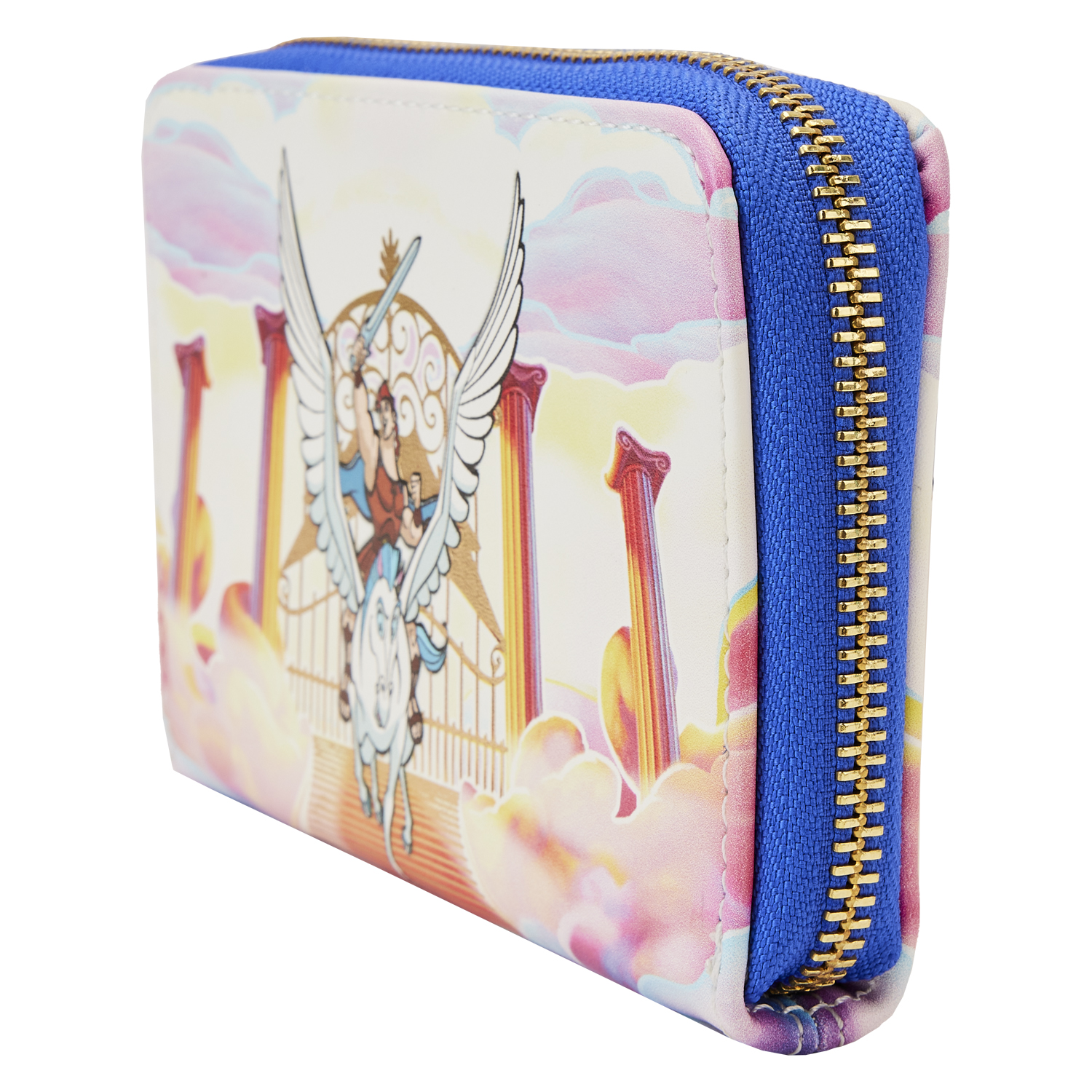 WDWA2536-LFDISNEYHERCULESMOUNTOLUMPUSGATESZIPAROUNDWALLET0626SIDE