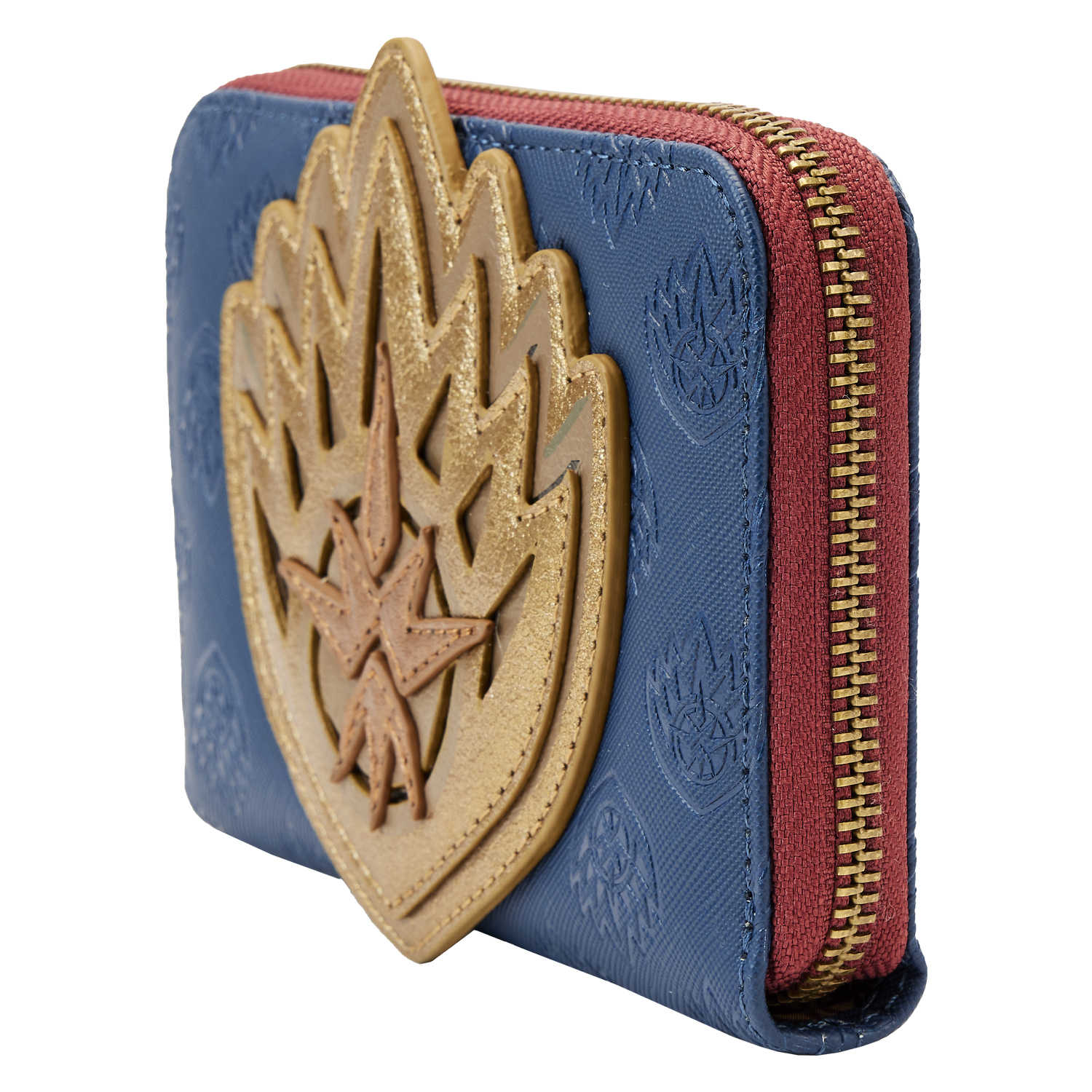 MVWA0203-LFMARVELGUARDIANSOFTHEGALAXY3RAVAGERBADGEZIPAROUNDWALLET0173SIDE