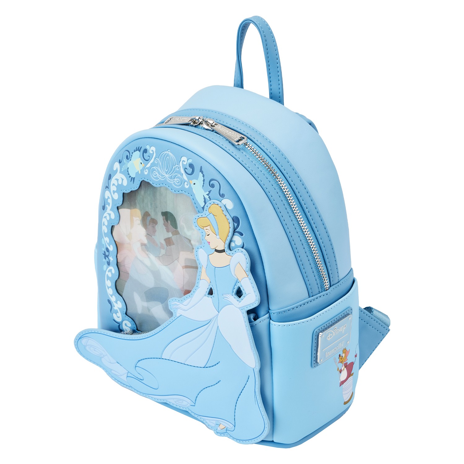 WDBK3123-LFDISNEYCINDERELLAPRINCESSLENTICULARSERIESMINIBACKPACK0904QUARTER