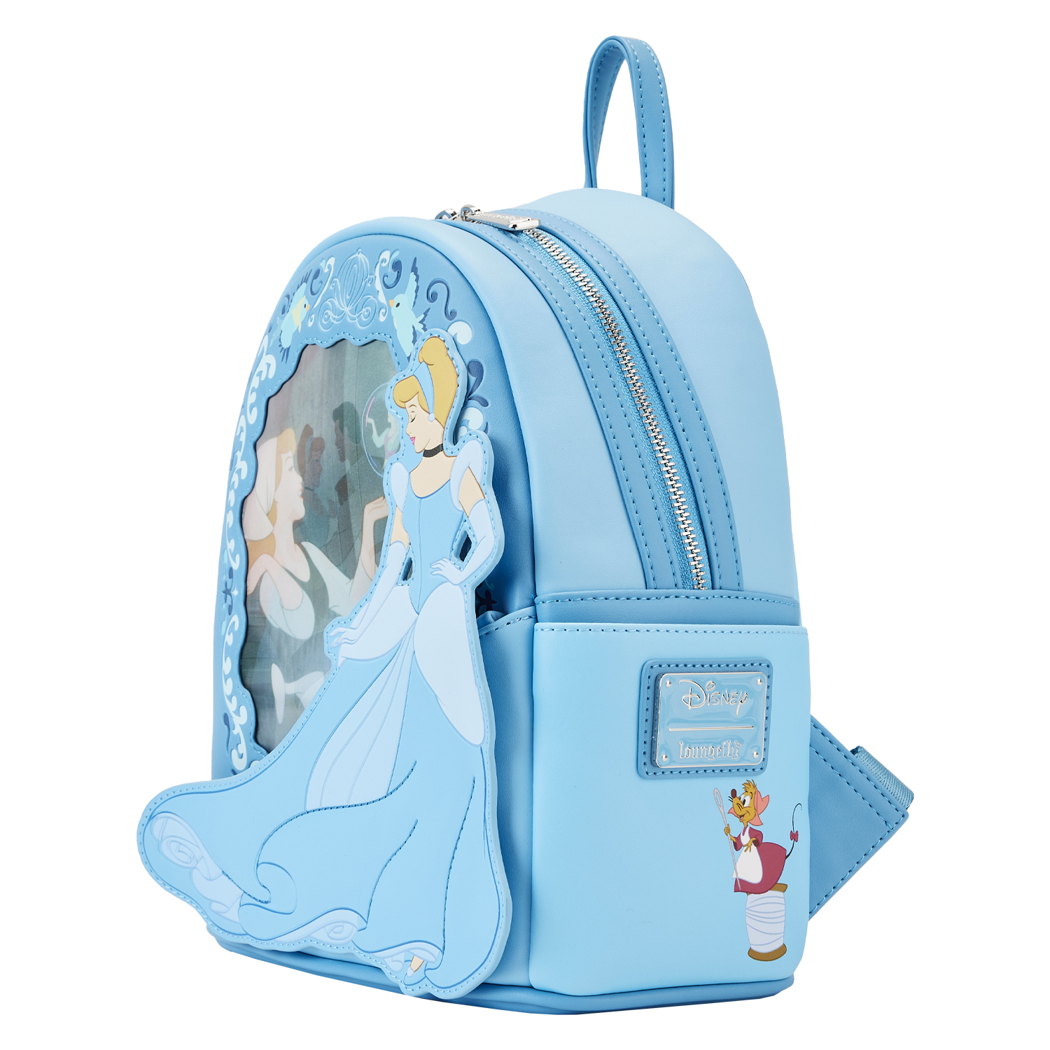 WDBK3123-LFDISNEYCINDERELLAPRINCESSLENTICULARSERIESMINIBACKPACK0903SIDE