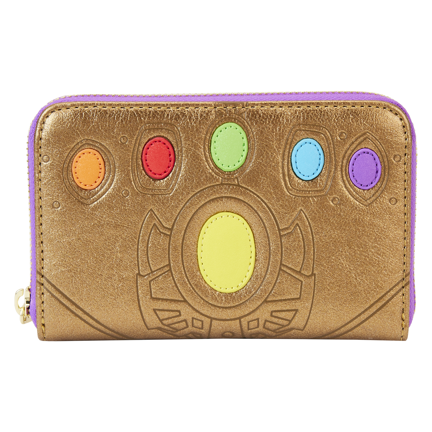 MVWA0208-LFMARVELSHINETHANOSGAUNTLETZIPAROUNDWALLET2767FRONT
