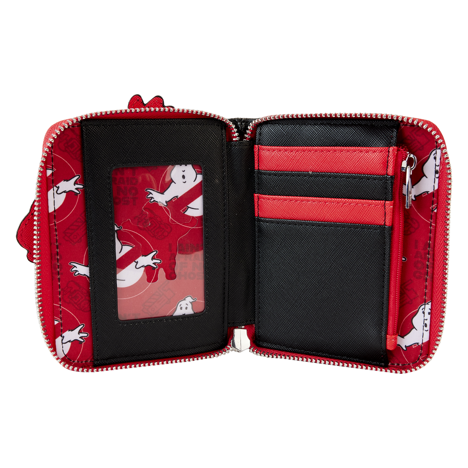 GBWA0005-LFSONYGHOSTBUSTERSNOGHOSTSLOGOZIPAROUNDWALLET3281INSIDE