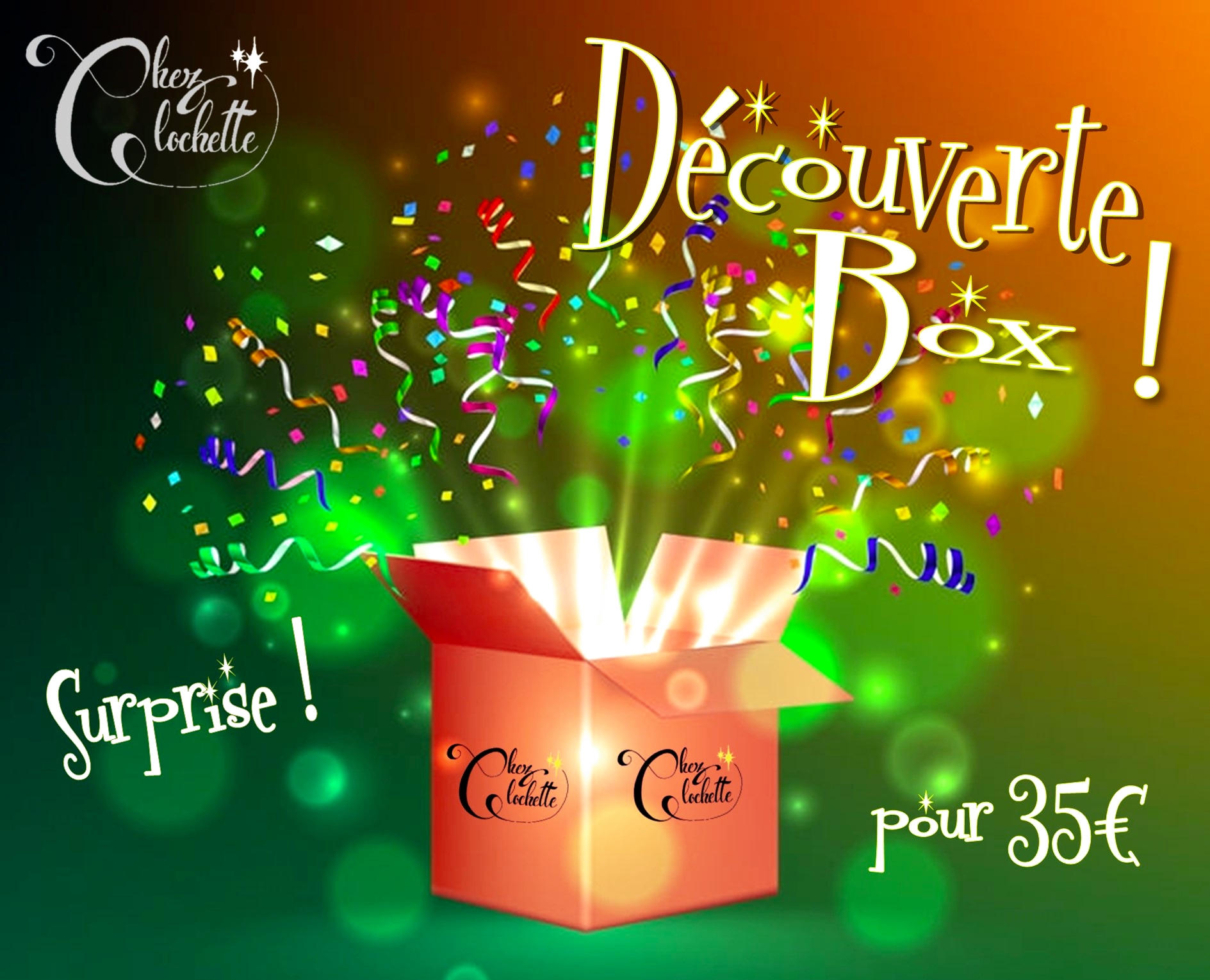 Clochette Box Découverte - Abonnement 1 mois