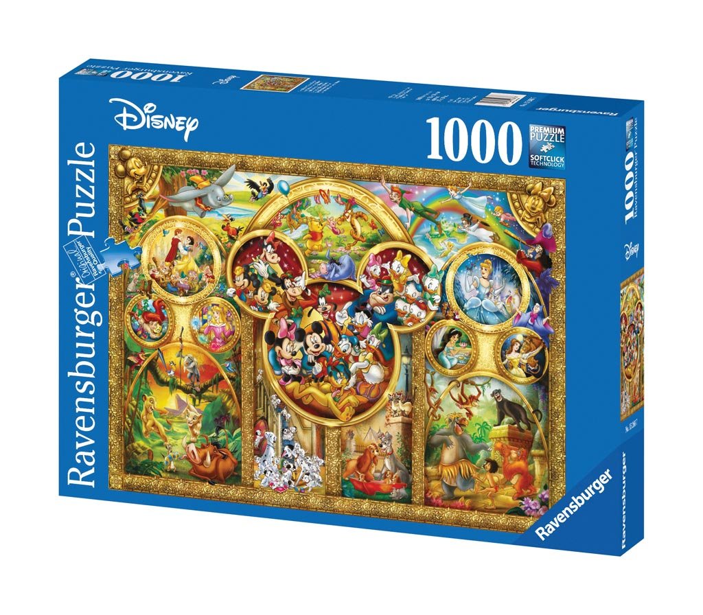 Disney - Puzzle 1000P Les plus beaux thèmes Disney
