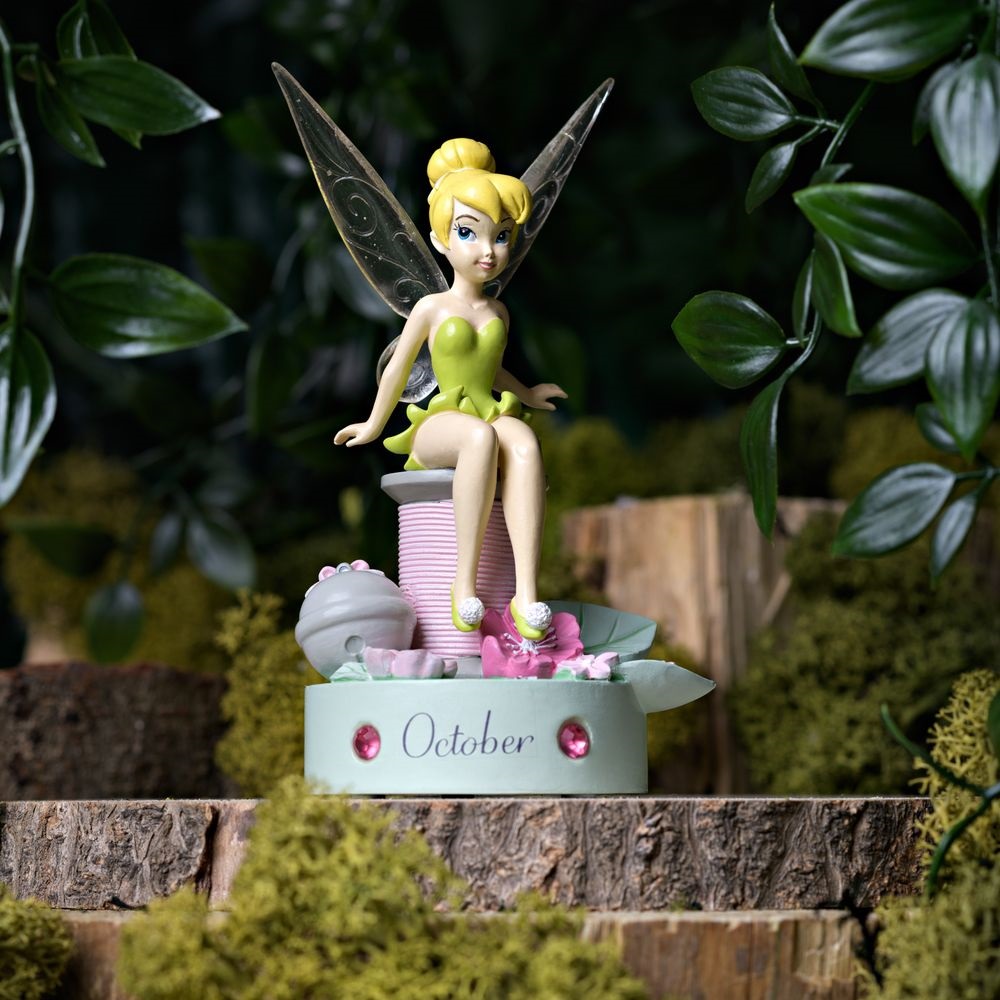 Disney Tinkerbell Birthstone Figurine - October