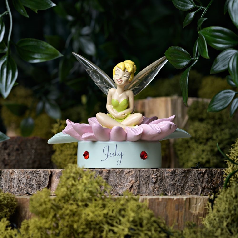 Disney Tinkerbell Birthstone Figurine - July