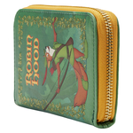 WDWA2340-LFDISNEYCLASSICBOOKROBINHOODZIPAROUNDWALLET0557SIDE