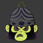 PPGBK0002-LFCNPOWERPUFFGIRLSMOJOJOJOCOSPLAYMINIBACKPACK0307GLOW