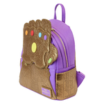 MVBK0299-LFMARVELSHINETHANOSGAUNTLETMINIBACKPACK2763QUARTER