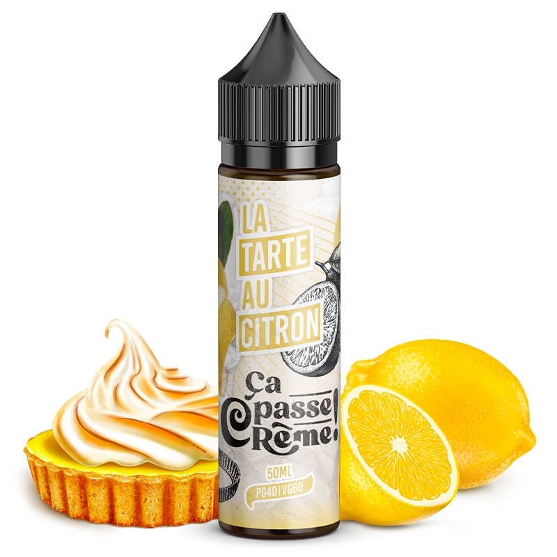 E liquide La Tarte au citron - Ça Passe Crème - 50 ml