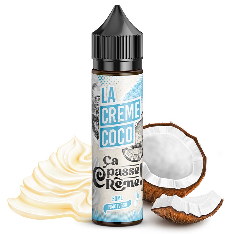 E liquide La Crème Coco - Ça Passe Crème - 50 ml