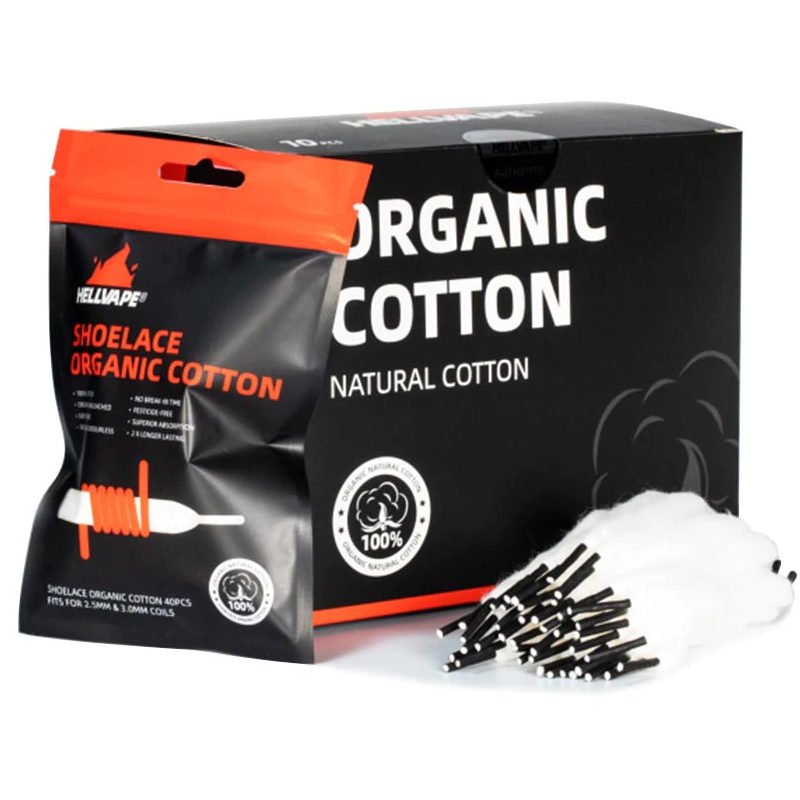 Shoelace Organic Cotton - Hellvape (40pcs)