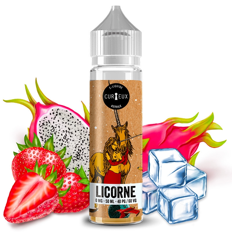 elfbar nachfüll pod läuft aus E-liquide Licorne Curieux main image 1