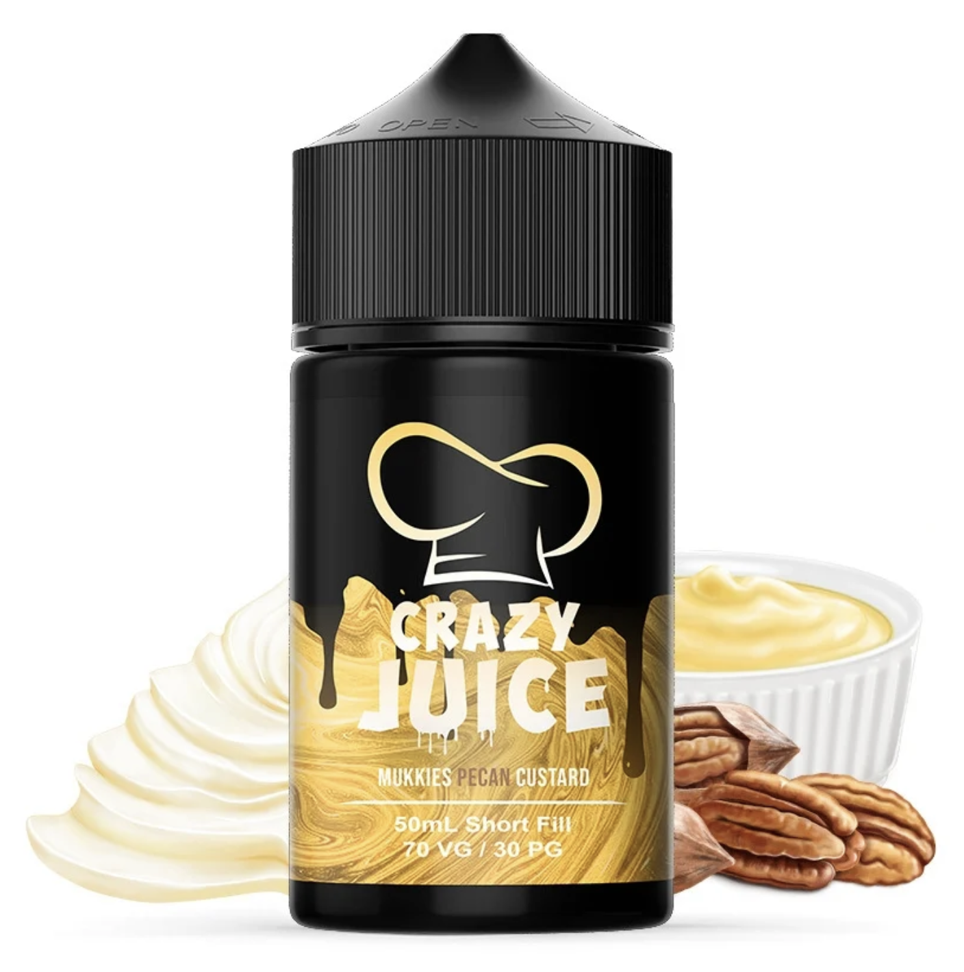 Eliquide Mukkies Pecan Custard - Mukk Mukk