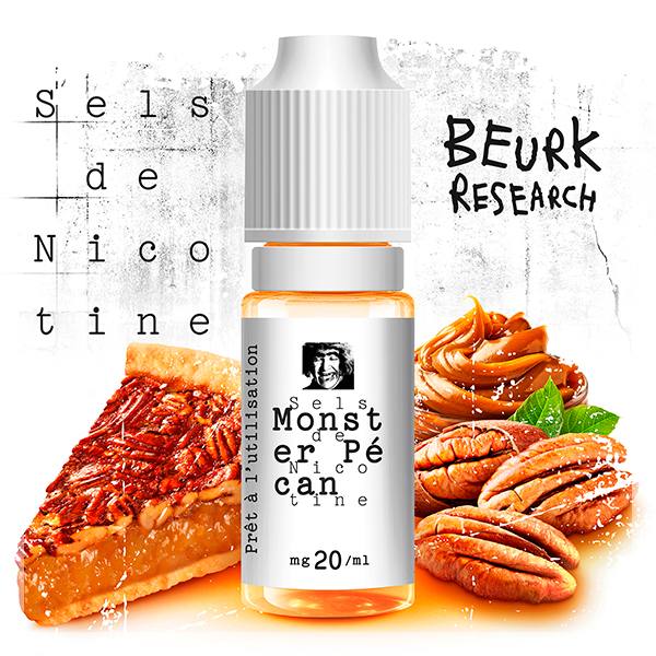 Monster Pecan Sel De Nicotine - Beurk Research - 10 ml