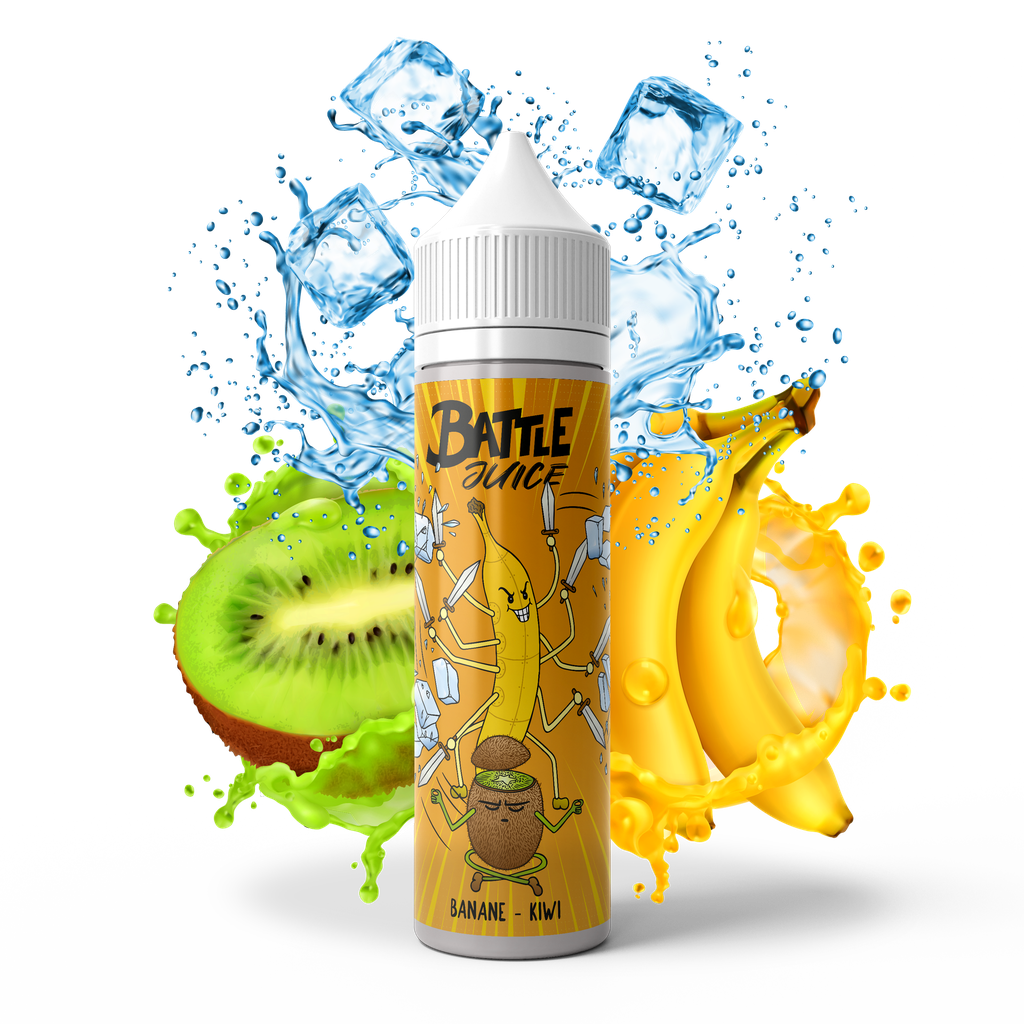 [BJUICE-BK50] Battle Juice 50ml - Banane Kiwi