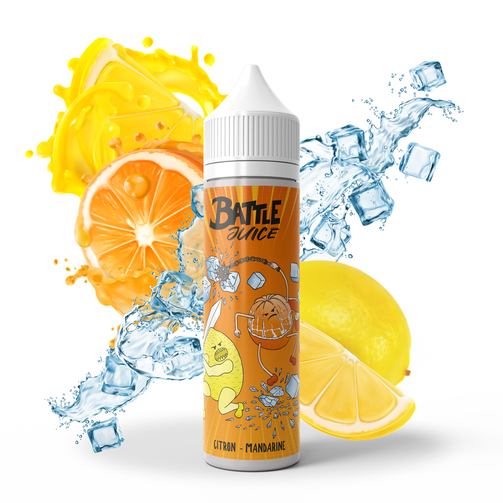 [BJUICE-CM50] Battle Juice 50ml - Citron Mandarine