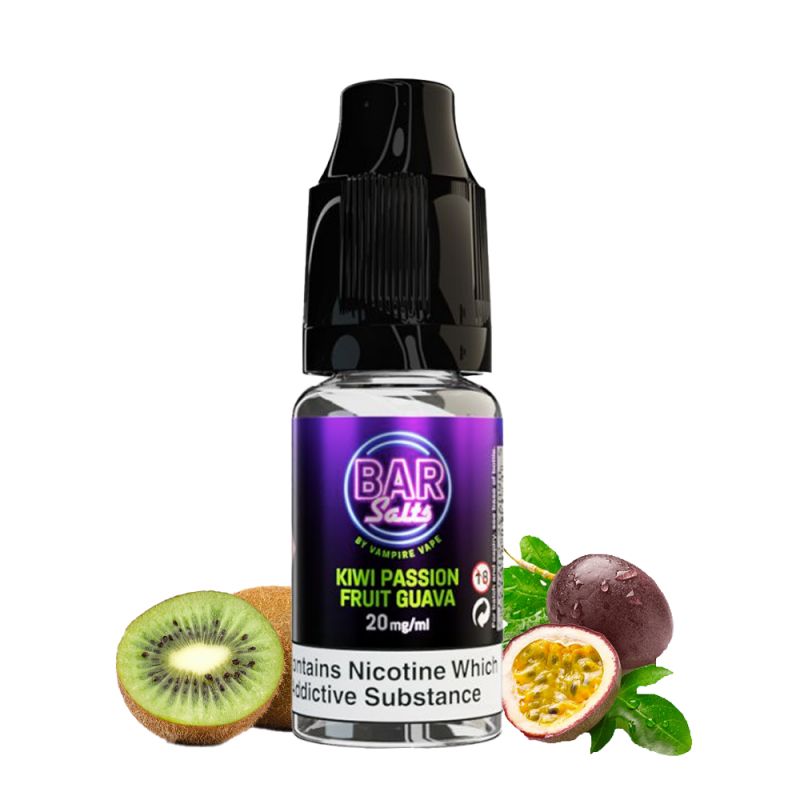 Kiwi Passion Fruit guava - Bar Salts - Vampire Vape - 10 ml