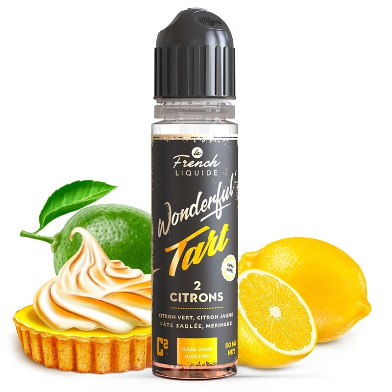 2 Citron - Wonderful Tart - Le French Liquide - 50 ml