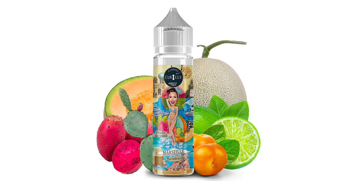 Marseille Plus Belle la Ville - Hexagone - 50 ml - LeVapeShop.com