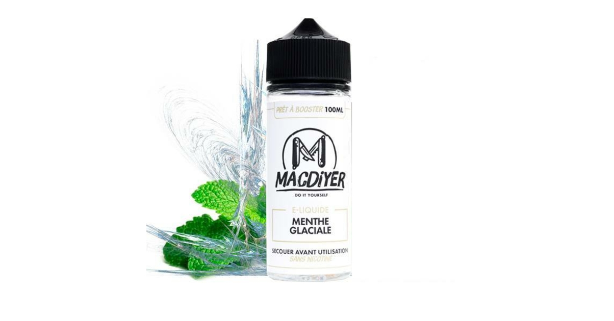 E liquide Menthe Glaciale - Mac Diyer - 100 ml