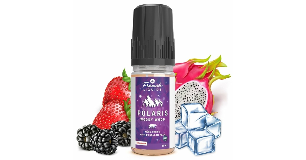 e-liquide cbd en ligne Woody Wood - Polaris - Le French Liquide - 10ml