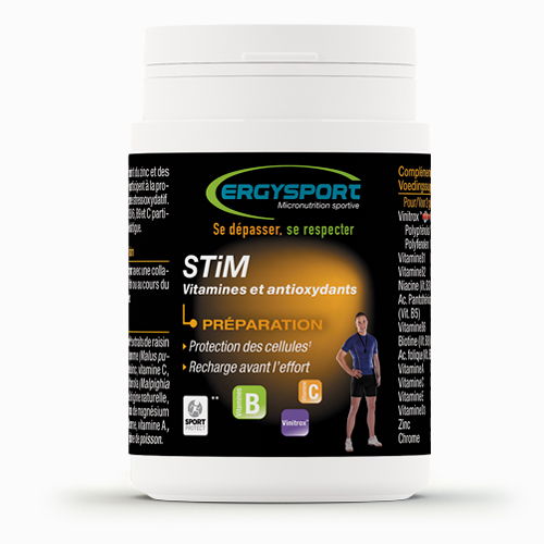 ERGYSPORT STiM - VITAMINES ET ANTIOXYDANTS - 32G