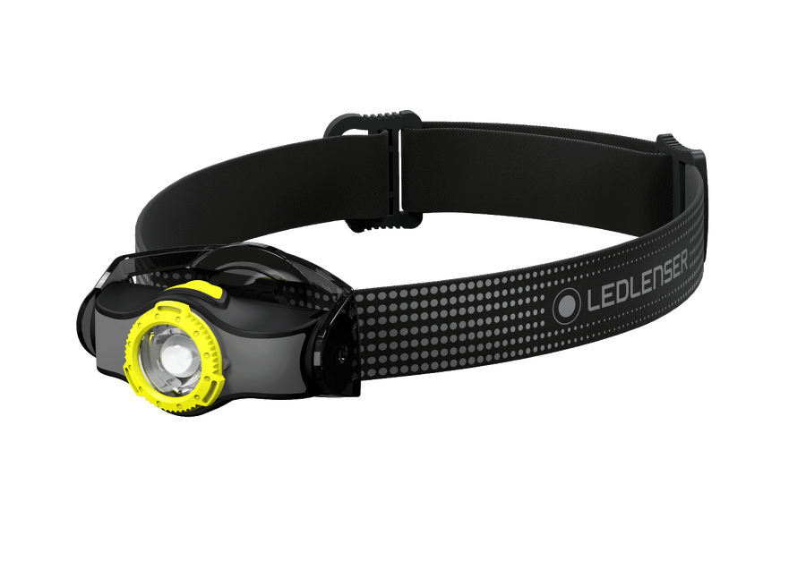 frontale-ledlenser-serieMH3-noir-jaune