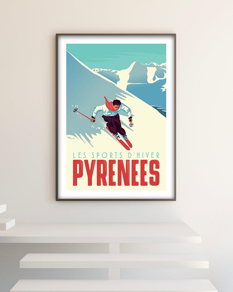 affiche-pyrenees-le-skieur (1)