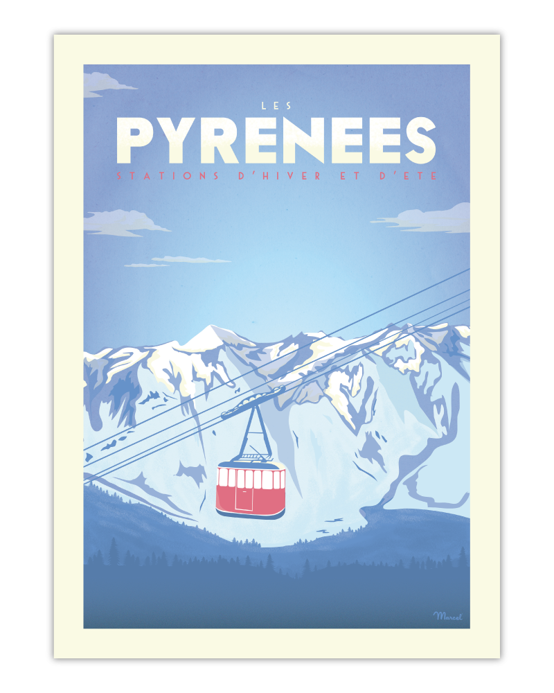 affiche-pyrenees-telepherique