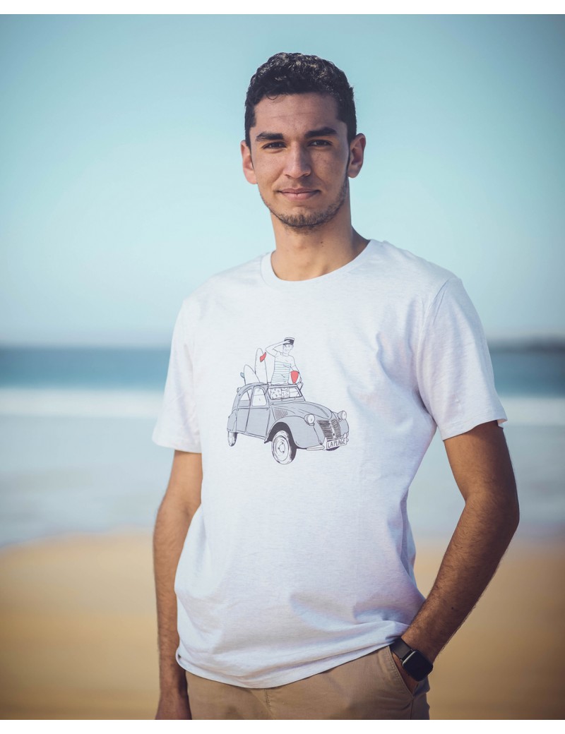 T-shirt Louis on the beach