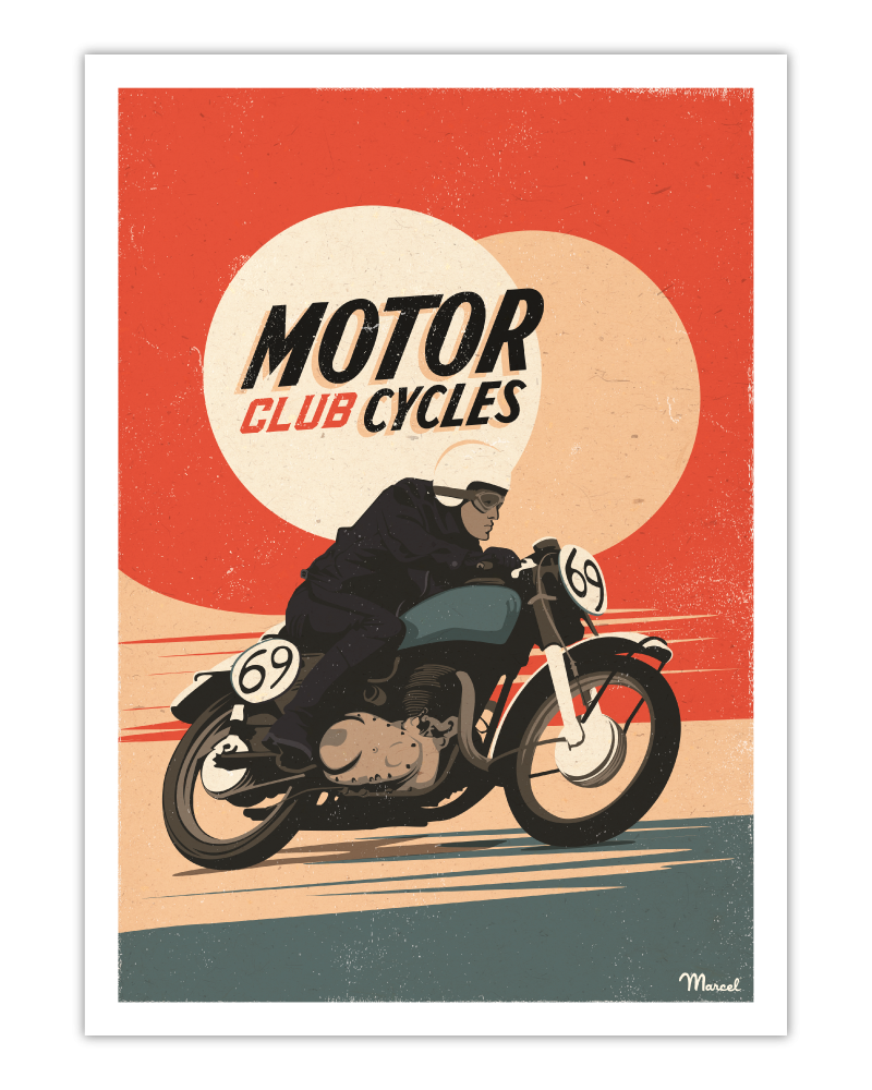 Affiche Motorcycle