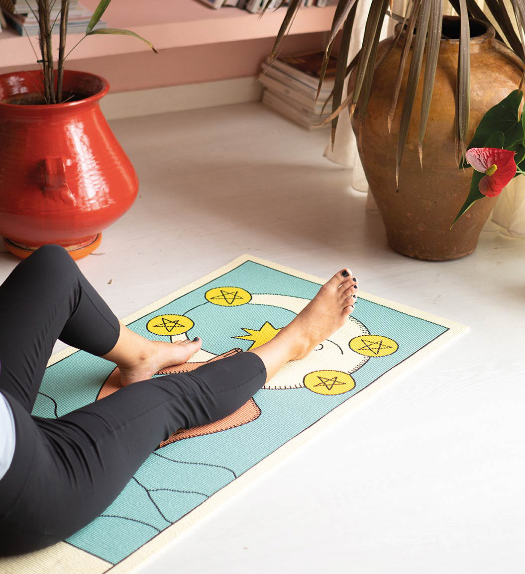 Tapis de yoga - Tarot