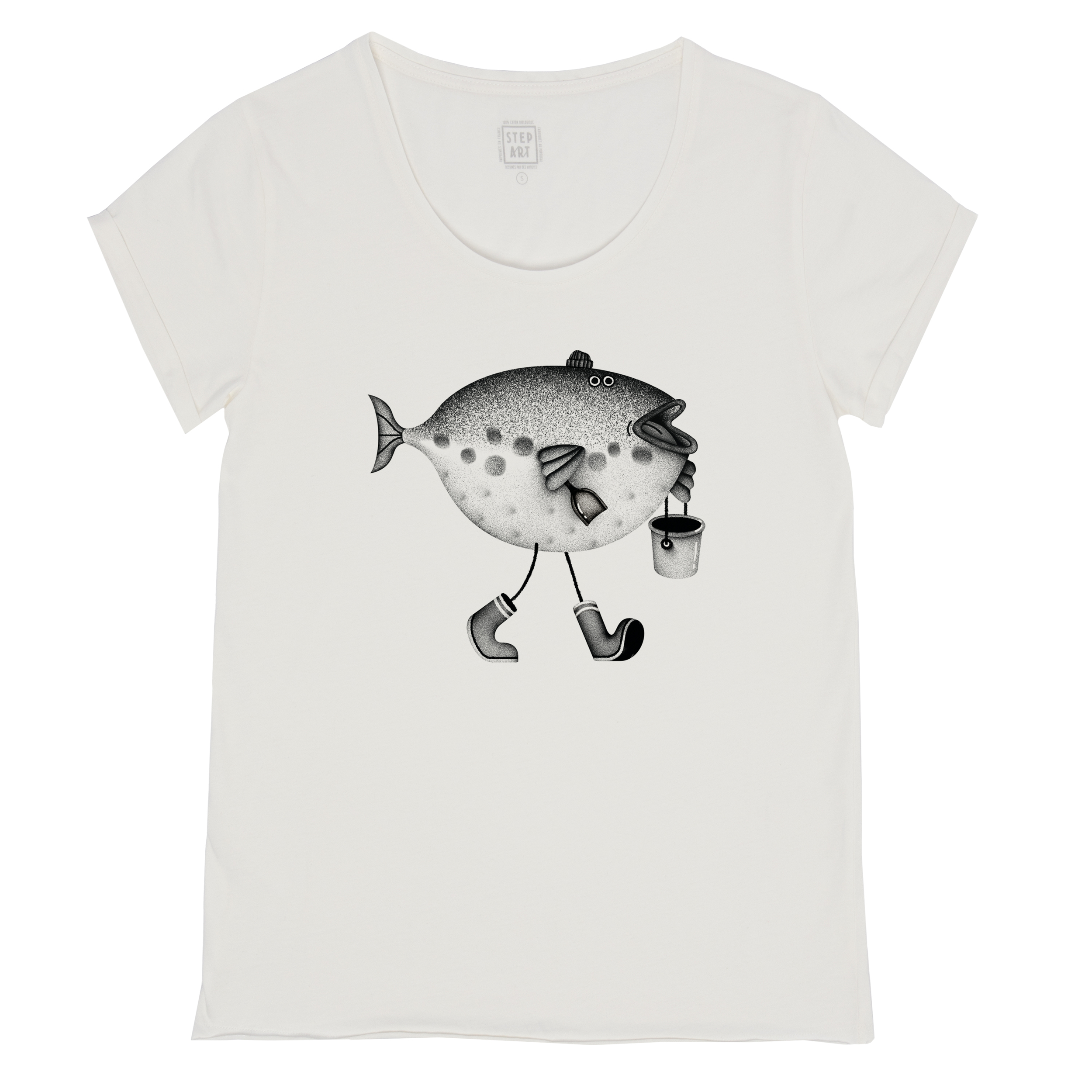 T-shirt MOON FISH Woman