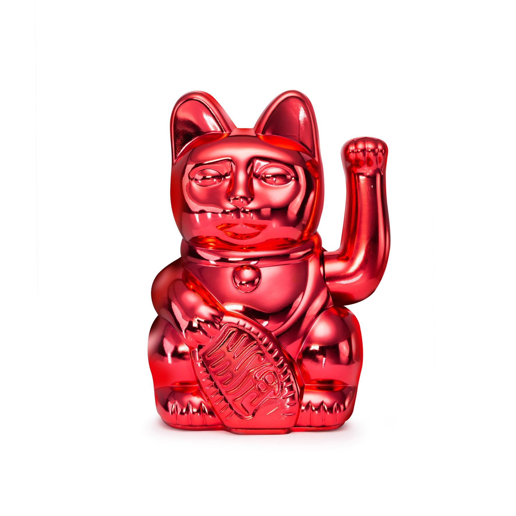 lucky cat xmas rouge