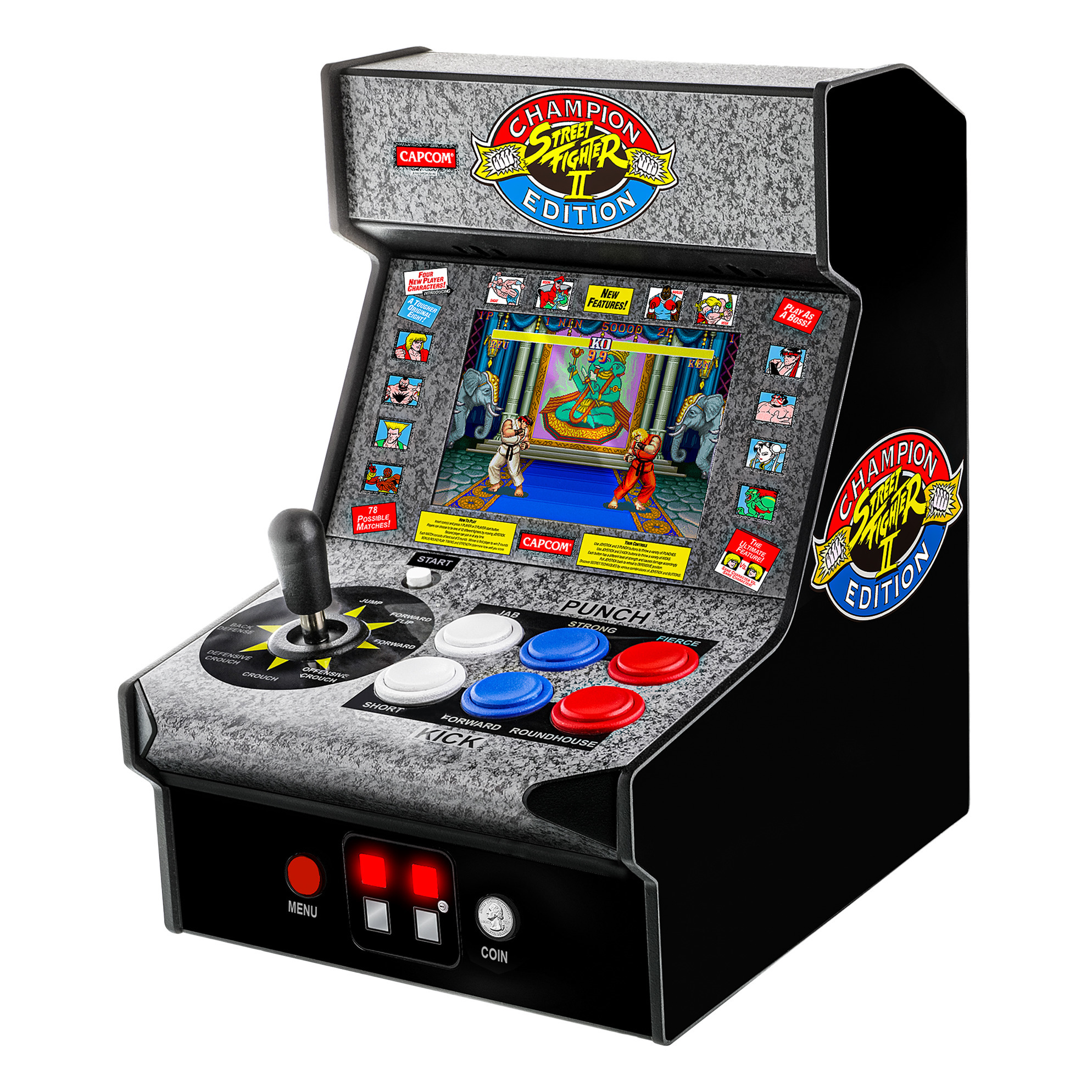 Mini Arcade \'Street Fighter 2\'