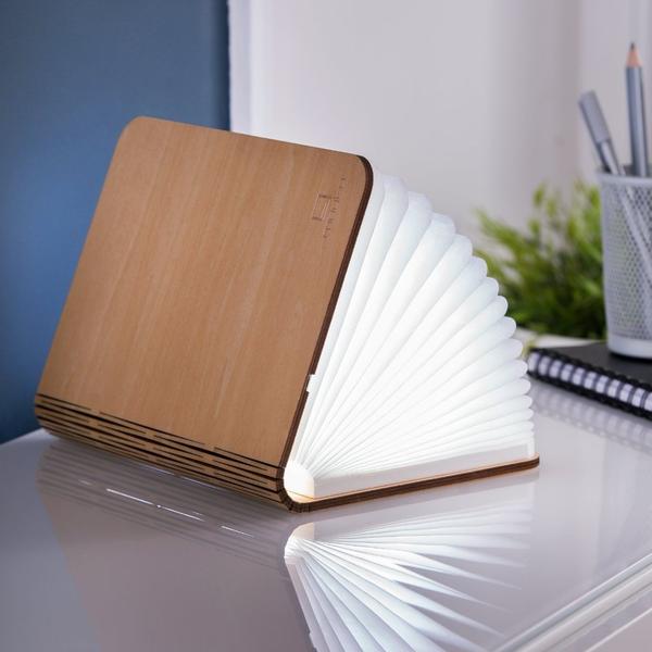 Book lampe maple